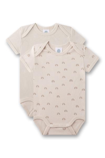 Body kurzarm kokos (Doppelpack)